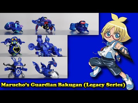 Видео: Все бакуганы-хранители Маручо!!! (Серия Legacy: Сезоны 1-4)