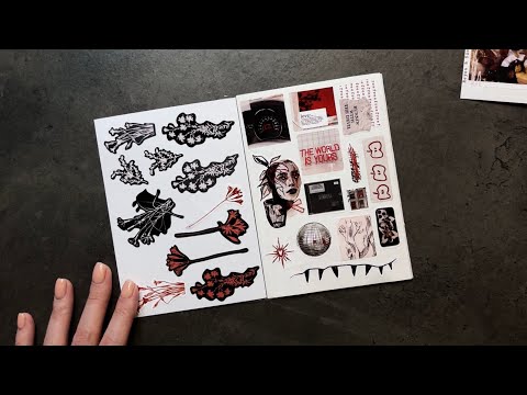 Видео: хранение стикеров, делаю альбом для наклеек из старых стикерпаков