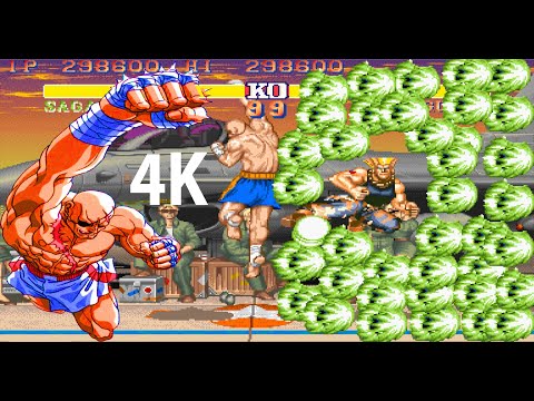 Видео: 💥 СИЛОВОЙ АППЕРКОТ от Сагата! | Street Fighter II Super Green Arcade (4K 60 FPS 1991–1992)