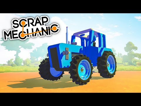 Видео: БИТВА: СТРОИМ ТРАКТОР НА ПОРШНЯХ В SCRAP MECHANIC!!!