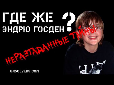 Видео: Исчез средь бела дня: Эндрю Госден