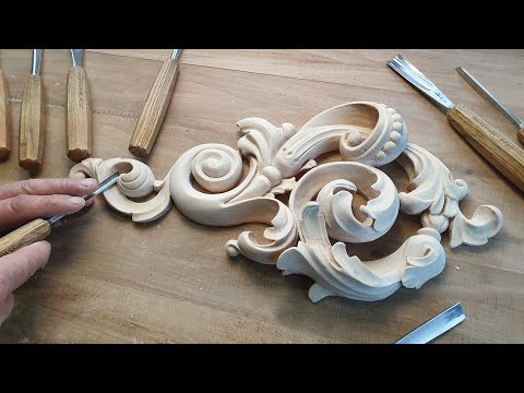 Видео: Резьба по дереву. Барокко