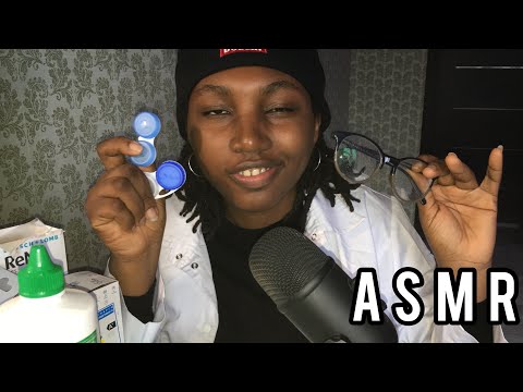 Видео: ASMR /eye exam/окулист на русском👁👁