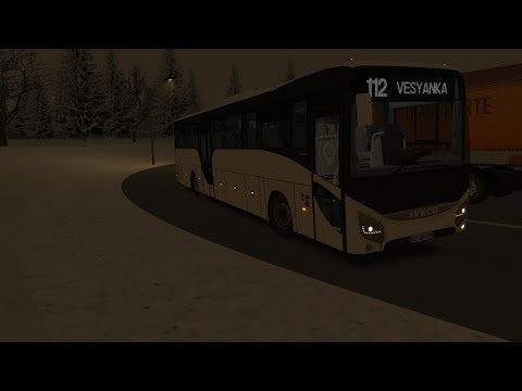 Видео: Omsi 2 Омнинск  Обзор на автобус Iveco Evadys Line 13 маршрут 112