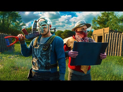 Видео: Rust — бог PvP и профессиональный строитель сражаются с кланом