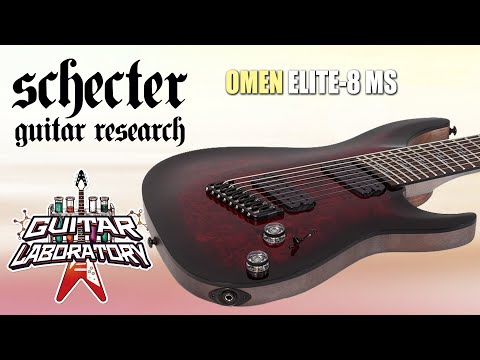 Видео: SCHECTER OMEN ELITE-8 MS - Электрогитара 8 струн с удобным грифом