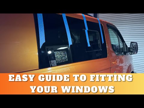 Видео: Установка окон в Ford Transit Custom: полное руководство