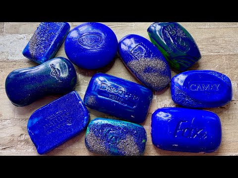 Видео: ASMR SOAP| Cutting colored soaр | Soap Carving| Резка крашенного мыла