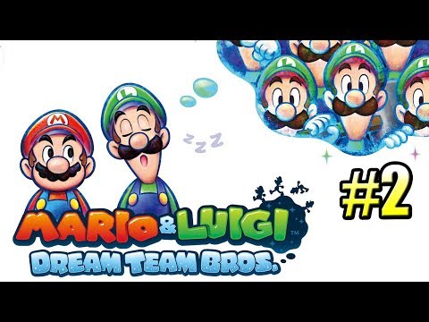 Видео: Mario & Luigi Dream Team Bros {3DS} прохождение часть 2 — Первое ПОДЗЕМЕЛЬЕ