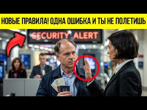 Видео: Новые Правила Аэропортов 2025: Эти 8 Ошибок Могут Стоить Вам Рейса
