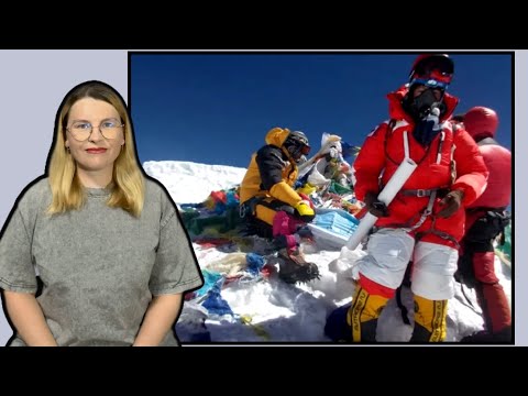 Видео: Канадская альпинистка Шрия Шах / для глухих