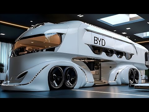 Видео: Обзор автодома BYD 2025 года | Роскошный электрический автодом стоимостью 180 000 долларов — новы...