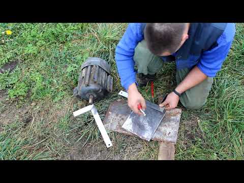 Видео: самый простой поворотный механизм для угловой дисковой пилорамы