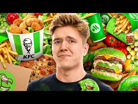 Видео: Я ЕЛ ТОЛЬКО *ЗДОРОВЫЙ* ФАСТФУД 24 ЧАСА ПОДРЯД!