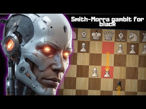 Видео: Stockfish демонстрирует НОВУЮ концепцию против гамбита Смита-Морры!