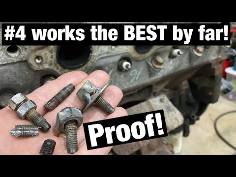 Видео: Как выкрутить сломанный болт 6 разными способами — выпускной коллектор LS