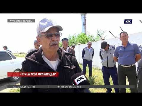 Видео: Түркістан облысында жұрт лас судан ауруға шалдығуда