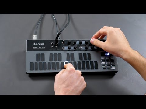 Видео: Что нового: Басовый синтезатор Donner B1