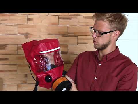 Видео: Самоспасатель фильтрующий ГДЗК «ГАРАНТ-1»