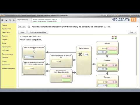 Видео: Как в 1С сделать анализ налога на прибыль