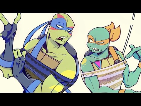 Видео: Глупая шутка | Комикс-дубляж ROTTMNT