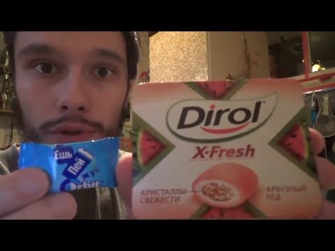 Видео: Dirol Арбузный Лед и Мятный Orbit - мое исследование