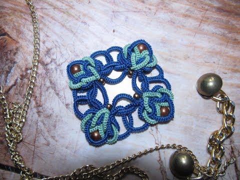 Видео: Фриволите+ Кельтские мотивы! Вариант 1