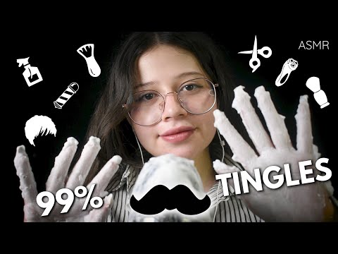 Видео: ASMR🧽 Крем для бритья на микрофоне 💈 (НЕТ РАЗГОВОРОВ) + Tingle Triggers ✨😴 VIVI ASMR