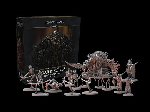 Видео: Распаковка Dark Souls: The Board Game – Tomb of Giants