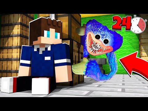 Видео: Я ПРОЖИЛ 24 ЧАСА С ХАГГИ ВАГГИ В МАЙНКРАФТ Poppy Playtime 100% ТРОЛЛИНГ ЛОВУШКА МУЛЬТИК MINECRAFT