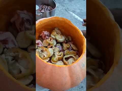 Видео: Тыква с бараниной в тандыре
