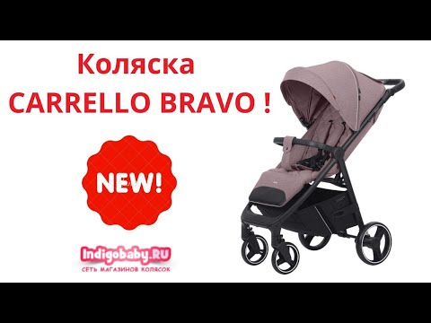 Видео: Коляска прогулочная Carrello Bravo CRL-8512 НОВИНКА 2023. Новейший видеообзор, смотрите первыми!