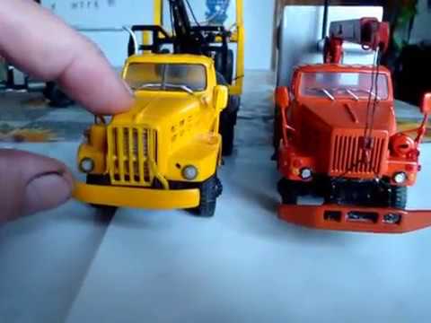 Видео: Модели автомобилей собственного изготовления часть .4