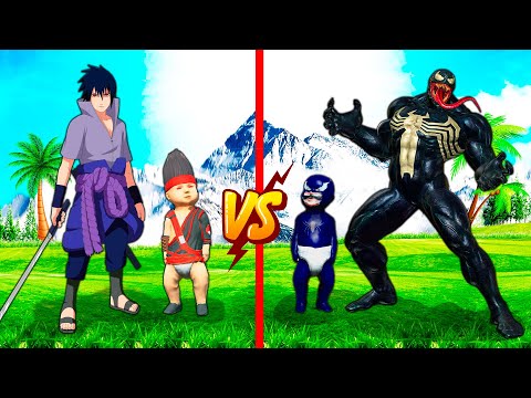 Видео: Учиха Отбасы vs Веном Отбасы ! (GTA V) жони джони