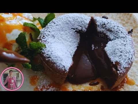 Видео: Лава кейк, шоколадово суфле, лесен десерт, yummy lava cake