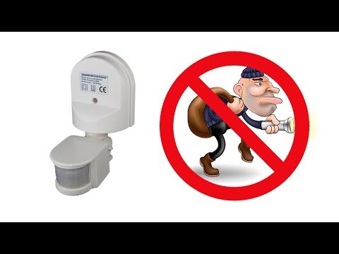 Видео: Охранная сигнализация из датчика движения на 220 В