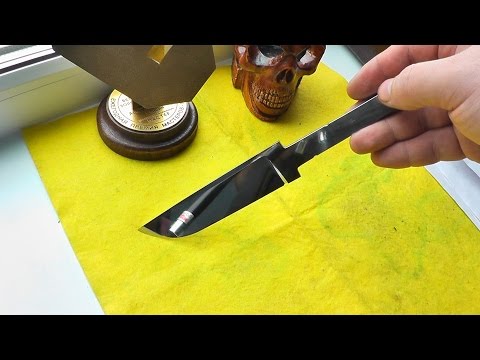 Видео: Изготовление клинка (туториал, как я делаю)