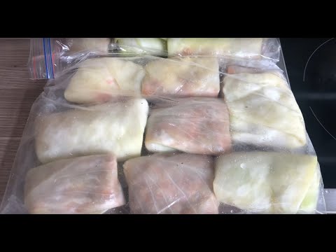 Видео: Заморозка , готовим голубцы