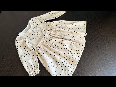Видео: Шьем платье для девочки 4 лет. Легкое шитье и шитье/пошив хлопкового платья
