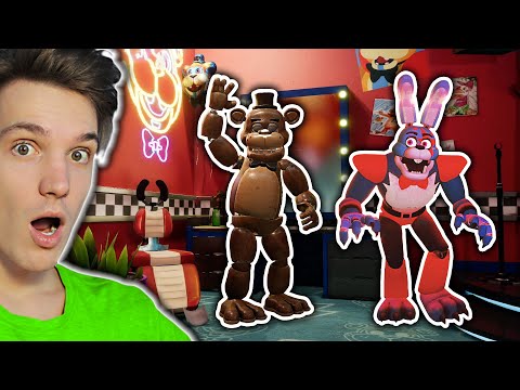 Видео: Что будет, если старые аниматроники попадут в фнаф 9 - Five Nights at Freddy's: Security Breach