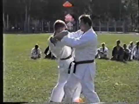 Видео: Показательные выступления учеников Леонида Щепкина в п.Кожевниково (Томская область), 1995г.