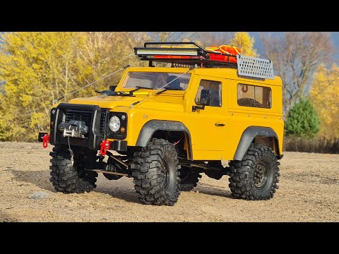 Видео: БЮДЖЕТКИ ... Вложил 8000 рублей в дешевый Land Rover D90 ... RC OFFroad 4x4