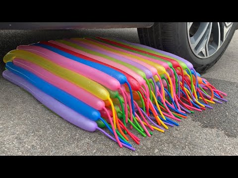 Видео: 1 Час Машина Давит Предметы под Колесом АСМР МАШИНА