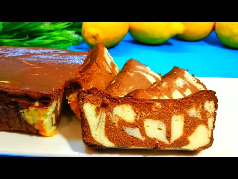 Видео: Любимый рецепт нежной творожной запеканки, которая тает во рту Шоколадная запеканка из творога к чаю