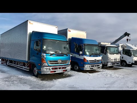 Видео: Авторынок «Зелёный угол» ЯПОНСКИЕ ГРУЗОВИКИ!!! РЕФЫ,МАНИПУЛЯТОРЫ, БОРТОВЫЕ, ТЕРМОСЫ!