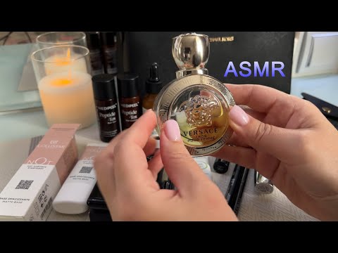 Видео: ASMR БЛИЗКИЙ ШЕПОТ/КОСМЕТИКА АКСЕССУАРЫ 🥰ФАВОРИТЫ ИЮЛЯ 2025/мягкий таппинг