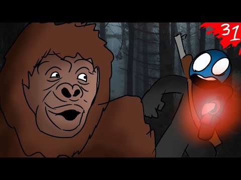 Видео: Бигфут напал на меня хэллоуинское видео ┃ Bigfoot