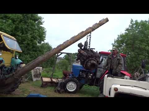 Видео: заменил движок на ГАЗ 3307\/запуск и о болячках после рейса