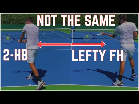 Видео: Двуручный бэкхенд — это НЕ левша