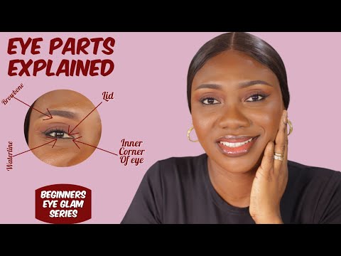 Видео: Серия «Гламурный макияж для начинающих», часть 3 | Знаем части глаза (объяснение терминологии в м...